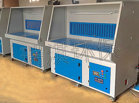 打磨岗位抽尘台集尘工作台